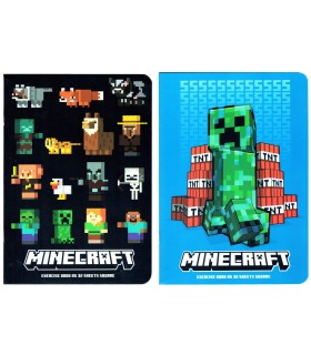 2 x zeszyt A5 32 kartki, kratka, Minecraft, Astra, KAŻDY INNY