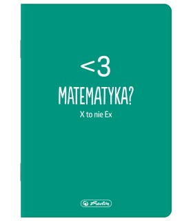 ZESZYT A5 DO MATEMATYKI, 60 KARTEK, KRATKA, HERLITZ