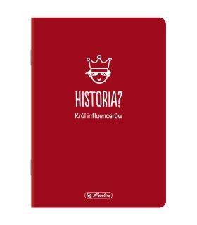 ZESZYT A5 DO HISTORII, 60 KARTEK, KRATKA, HERLITZ