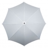 Duża automatyczna damska parasolka w kolorze białym