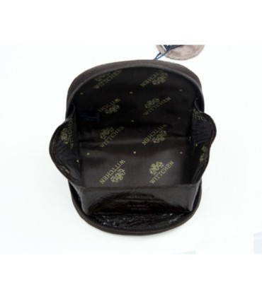 Portmonetka Wittchen bilonówka typu "piekiełko", kolor brązowy