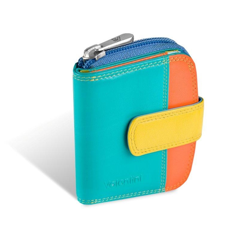 Kolorowe damskie portfele
