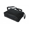 Skórzana torba na ramię na laptopa, A4, jasny brąz
