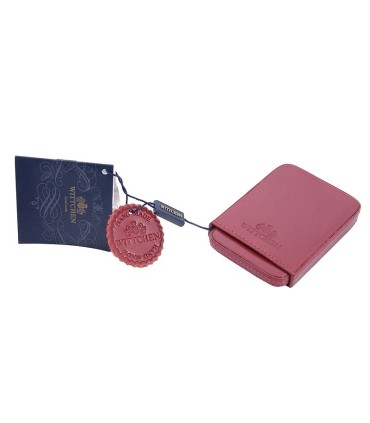Etui na wizytówki Wittchen ITALY 21-2-039, w kolorze czerwonym