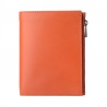 SUPER cienki portfel marki DuDu® Zip-It, pomarańczowy