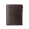 SUPER cienki portfel marki DuDu® Zip-It, brązowy