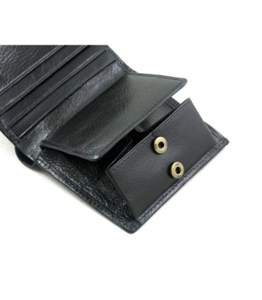 Mały portfelik  Wittchen 21-1-065, kolekcja Italy, kolor czarny