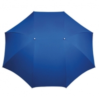 Szeroka podwójna parasolka w kolorze niebieskim