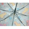 Dziecięca głęboka parasolka z gwizdkiem, zwierzątka