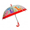 Dziecięca głęboka parasolka z gwizdkiem, lamy