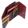 Skórzany duży portfel damski marki DuDu® 534-1163 burgund