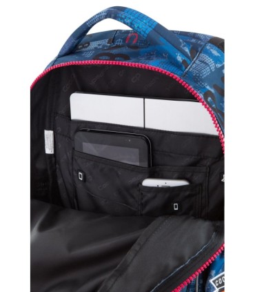 Plecak szkolny CoolPack Bentley 30L, Badges Blue B16154