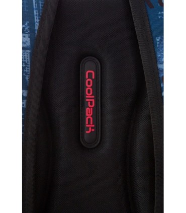 Plecak szkolny CoolPack Bentley 30L, Badges Blue B16154