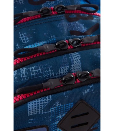 Plecak szkolny CoolPack Bentley 30L, Badges Blue B16154