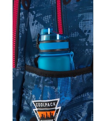 Plecak szkolny CoolPack Bentley 30L, Badges Blue B16154