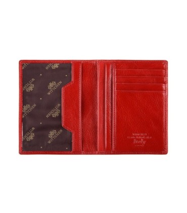 Etui na dokumenty, Wittchen, kolekcja Italy 21-2-174, czerwone