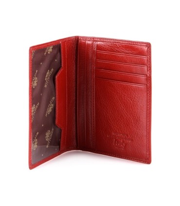 Etui na dokumenty, Wittchen, kolekcja Italy 21-2-174, czerwone