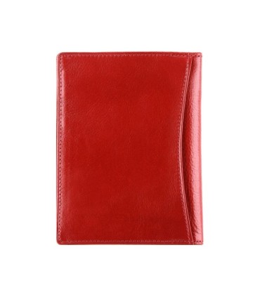 Etui na dokumenty, Wittchen, kolekcja Italy 21-2-174, czerwone