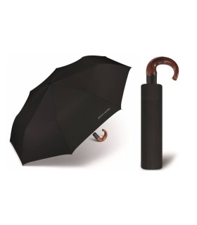 Automatyczny ekskluzywny parasol męski Pierre Cardin, czarny