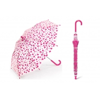 Przezroczysta parasolka dziecięca Happy Rain w serduszka