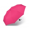 Automatyczna parasolka Happy Rain, różowa w groszki