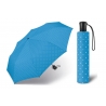 Automatyczna parasolka Happy Rain, niebieska w groszki