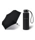 Kieszonkowa, ultra mini parasolka Happy Rain 16 cm, czarna