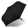 Kieszonkowa, ultra mini parasolka Happy Rain 16 cm, czarna