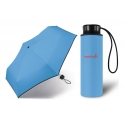 Kieszonkowa, ultra mini parasolka Happy Rain 16 cm, jasno niebieska