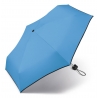 Kieszonkowa, ultra mini parasolka Happy Rain 16 cm, jasno niebieska