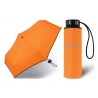 Kieszonkowa, ultra mini parasolka Happy Rain 16 cm, pomarańczowa