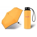 Kieszonkowa, ultra mini parasolka Happy Rain 16 cm, żółta