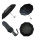 Automatyczna czarna parasolka pełny automat