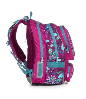 Plecak szkolny dwukomorowy dla dziewczynki Topgal ALLY 19040