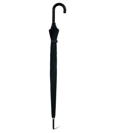 Bardzo duży PARASOL Happy Rain - 130 cm, 16 brytów, czarny