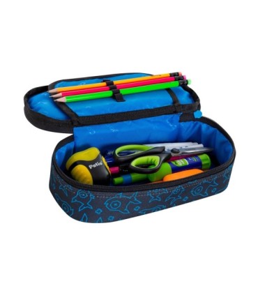 Usztywniany piórnik szkolny Coolpack Campus Pink Strokes, C62187