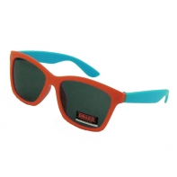 Okulary przeciwsłoneczne dziecięce UV 400, POMARAŃCZOWO-NIEBIESKIE