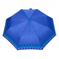 Automatyczna parasolka damska marki Parasol, jodełka niebieska