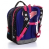 Plecak trzykomorowy dla dziewczynki Topgal COCO 20004 MOTYLE