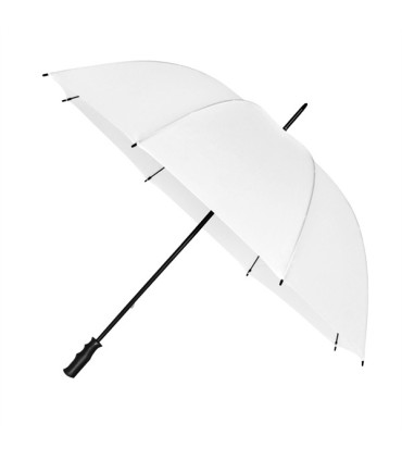 Bardzo duży, wytrzymały, lekki parasol w kolorze BIAŁYM