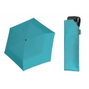  Bardzo lekka wytrzymała płaska parasolka Doppler, BŁĘKITNA