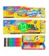 Farby plakatowe Colorino 12 kolorów + GRATIS! plastelina 12 kolorów