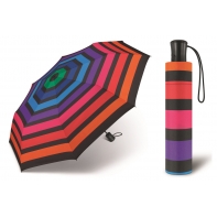 Automatyczna lekka parasolka HAPPY RAIN, KOLOROWE PASKI