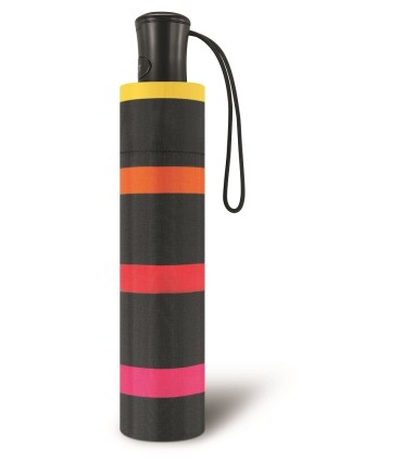 Automatyczna lekka parasolka HAPPY RAIN, KOLOROWE PASECZKI