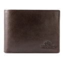 Skórzany portfel męski Wittchen RFID kolekcja Italy, brązowy