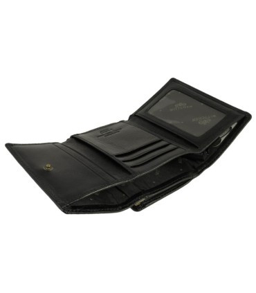 Czarna portmonetka marki Wittchen 21-1-053, kolekcja Italy