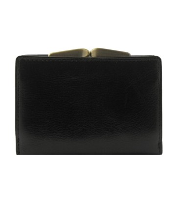 Czarna portmonetka marki Wittchen 21-1-053, kolekcja Italy