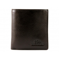 Mały skórzany portfel Wittchen, RFID kolekcja Italy, brązowy