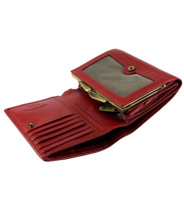 Portmonetka/portfel damski skórzany Wittchen kolekcja Italy, czerwony