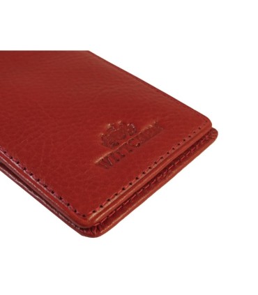 Etui na karty kredytowe Wittchen, kolekcja Italy 21-2-170, czerwone